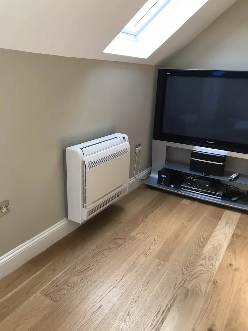 Floor mounted unit